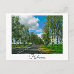 Nature Landscape Scenery Rural Belarus Postcard