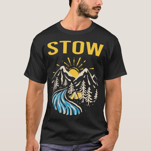 Nature Landscape Stow T-Shirt (Front)