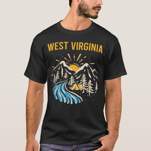 Nature Landscape West Virginia T-Shirt (Front)