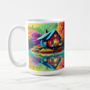 Nature Landscape with Lake and Autumn-38566 Coffee Mug