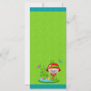 Nature Lover Frog Faery Bookmark