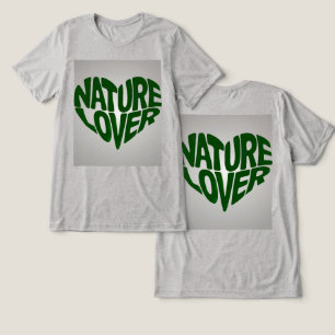 Nature Lover Green Grey Tri-Blend Shirt