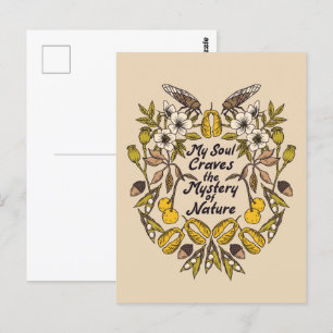 Nature Lover Insect Postcard