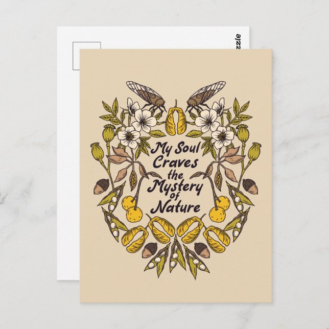 Nature Lover Insect Postcard (Front/Back)