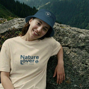 Nature Lover Mountain Camping Stay Wild Outdoor T-Shirt