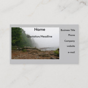 Nature Lover's Business Card