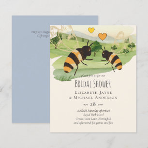 Nature Lovers Countryside Bees Wedding