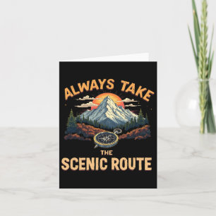 Nature Lovers Nature Wander Apparel Always Take Th Card