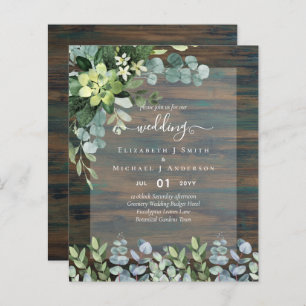 Nature Lovers Wedding Foral Greenery Rustic Boho 