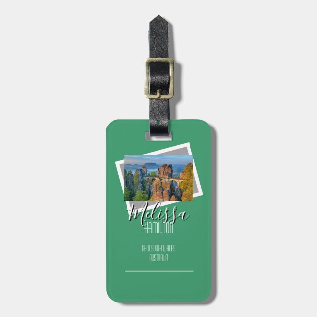 Nature LT01-0426 Luggage Tag (Front Vertical)