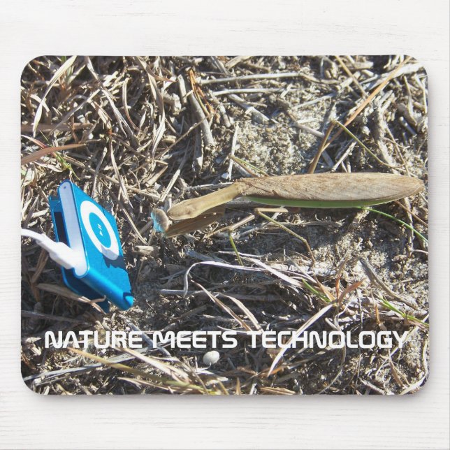 NATURE MEETS TECHNOLOGY MOUSE PAD (Front)