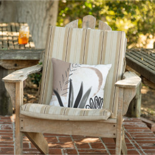 Nature mix minimalist art cushion