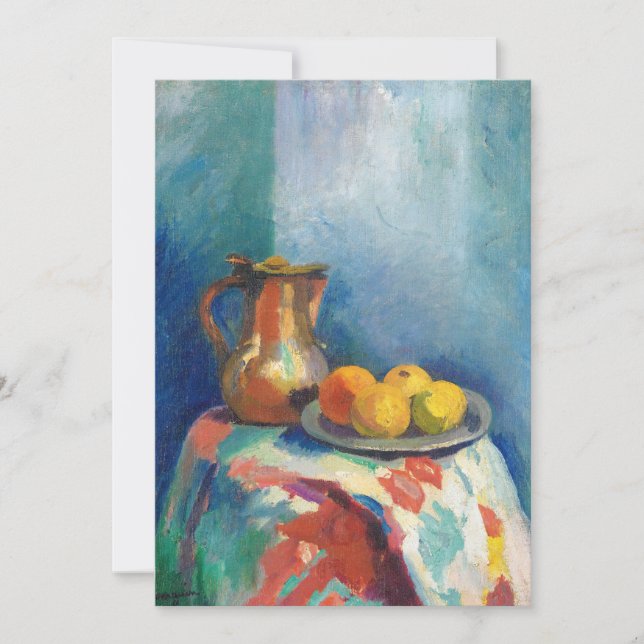 Nature Morte Au Pichet En Cuivre | Henri Manguin (Front)