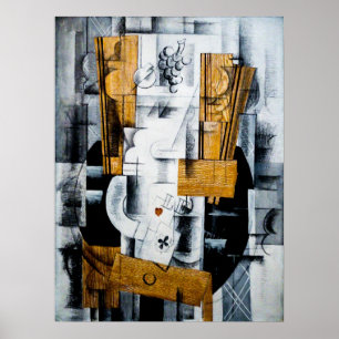 Nature morte by Georges Braque Poster