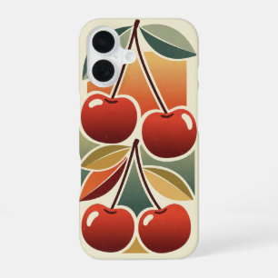 Nature Morte Vintage aux Cerises iPhone 16 Case