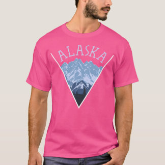 Nature Mountain Landscape Glacier Forest Hiking Al T-Shirt