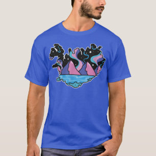 Nature Mountains Night Sky T-Shirt