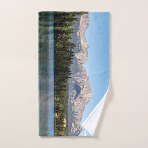 Nature Mountains, Pyramid Mountains Bath Towel Set