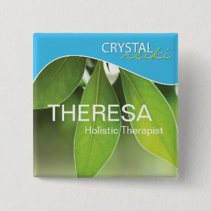 Nature Name Tag 15 Cm Square Badge