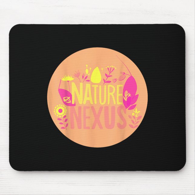 Nature Nexus - Harmonic Nature For Environmental P Mouse Pad (Front)