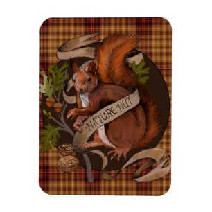 Nature Nut Squirrel Magnet