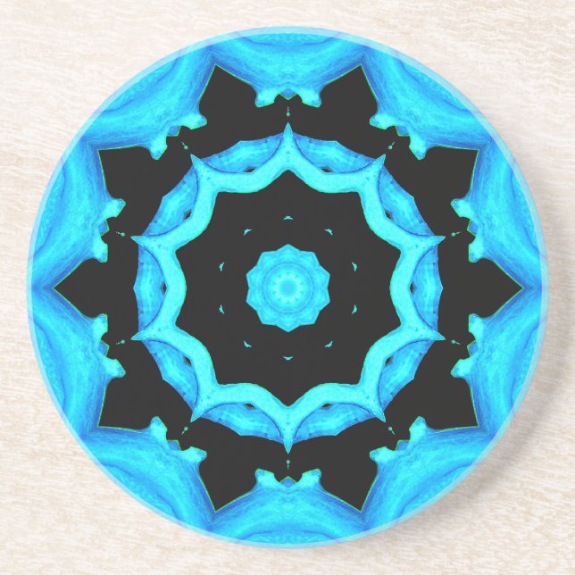 NATURE OCEAN BLUE COASTER (Front)