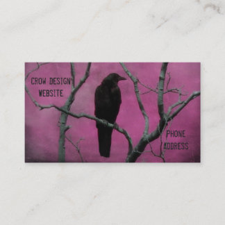Nature Of Crow Business Card