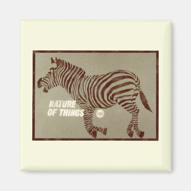 Nature of Things - 1966 promo graphic Magnet (Front)