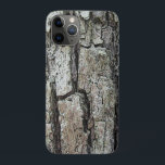Nature Old Pine Bark Case-Mate iPhone Case<br><div class="desc">Wood for wood's sake! Close up photo of bark on old pine tree,  from Norwegian woods. Grey colour scheme. Nature meets technology.</div>
