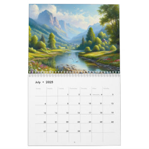 Nature Painting Calendar