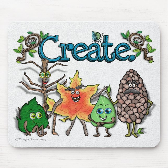 Nature Pal Mouse Pad (Front)