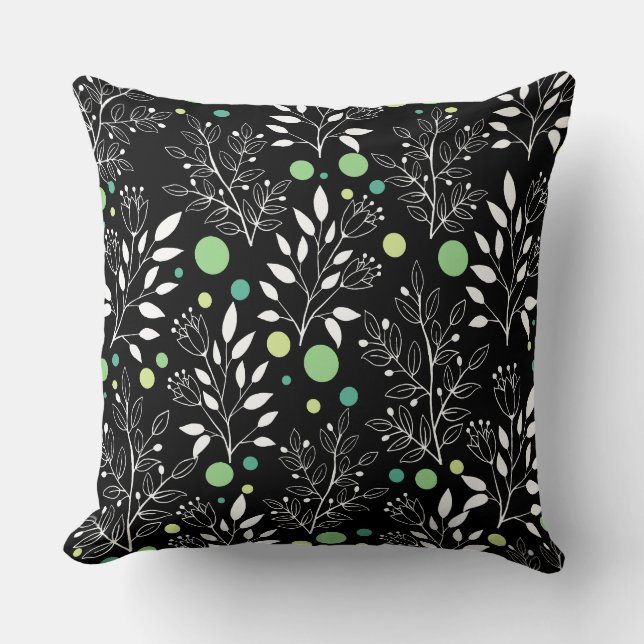 Nature Pattern Graphic  Cushion (Front)