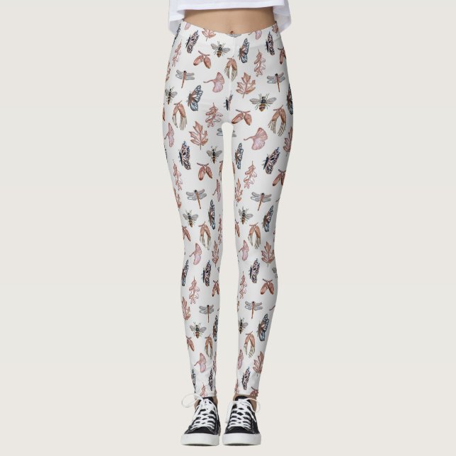  Nature Pattern Leggings (Front)