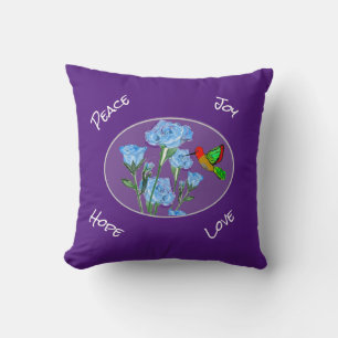 Nature Peace, Joy, Hope, Love Cushion