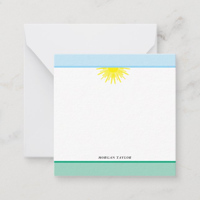 Nature Personalised Note Cards (Front)
