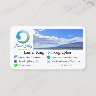 Nature Photography Business Card