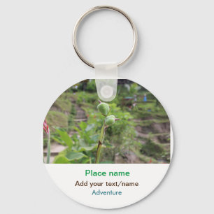 Nature plants photography beach water travel name key ring