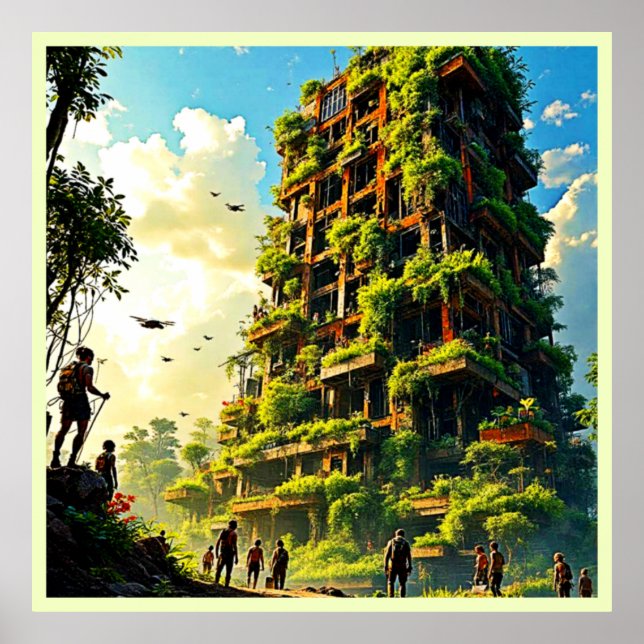Nature Reclaims Urbanity Poster (Front)