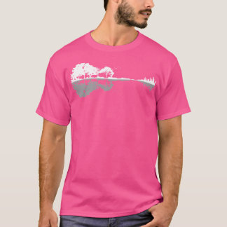 Nature Reflection Guitar Shirt Band Musician Gift