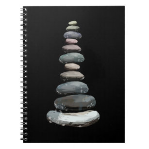 Nature Rock Stacking Balance Rock Stacker Notebook