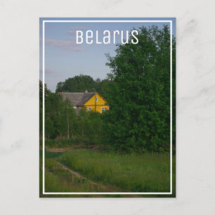 Nature Rural Village Landscape Belarus Postcard