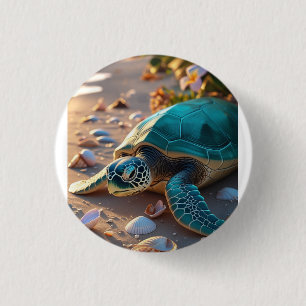 Nature’s Crowned Moment 3 Cm Round Badge