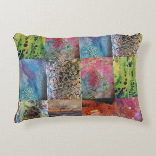 Nature’s Palette – Vibrant Ocean-Inspired Art Decorative Cushion