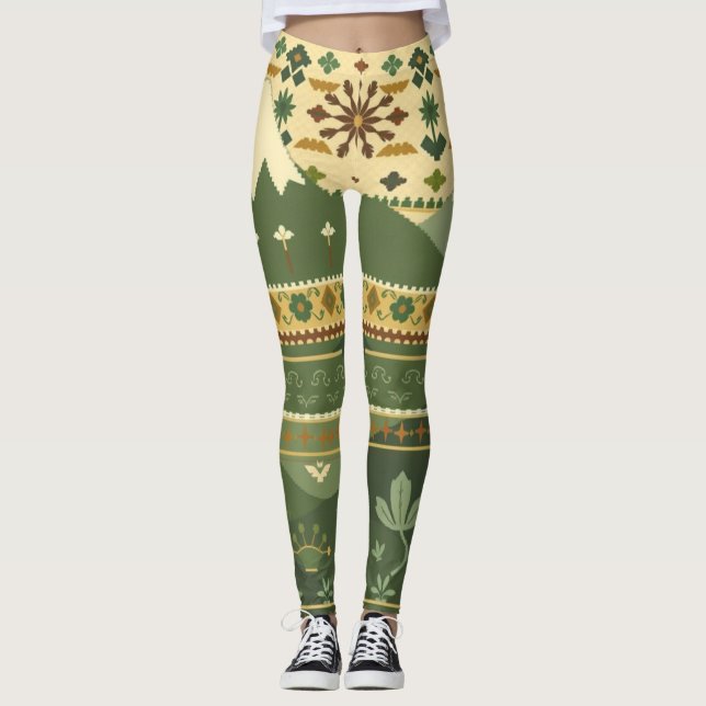 Nature’s Tapestry Leggings (Front)