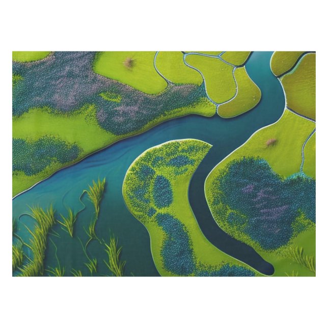 Nature’s Tapestry Tablecloth (Front (Horizontal))