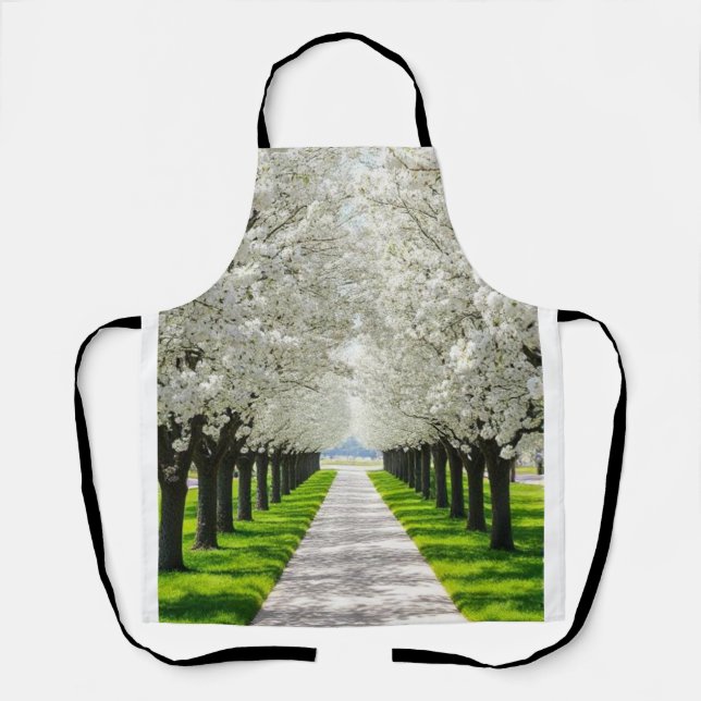 Nature’s Tranquil Touch for Your Kitchen Apron (Front)