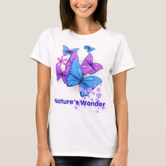 Nature’s Wonder – Elegant Butterfly T-Shirt
