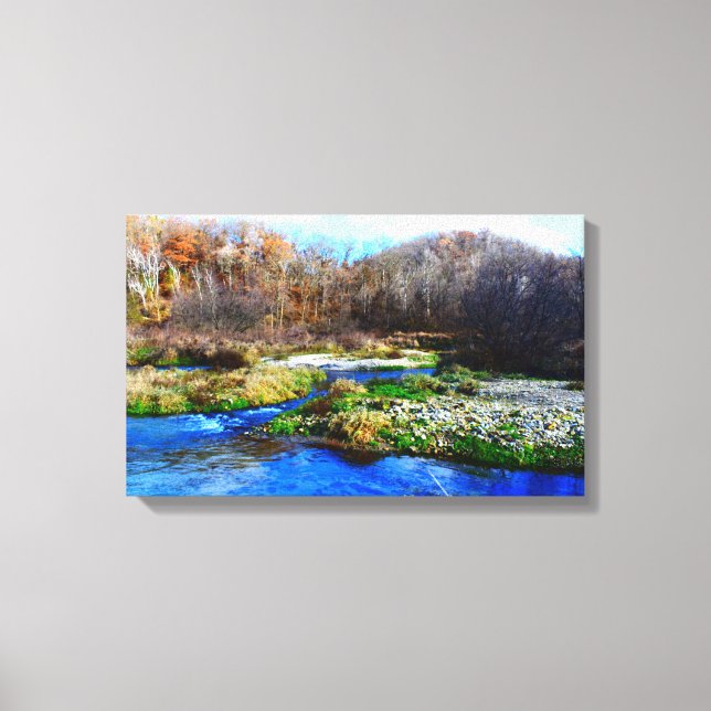 Nature scene canvas print (Front)