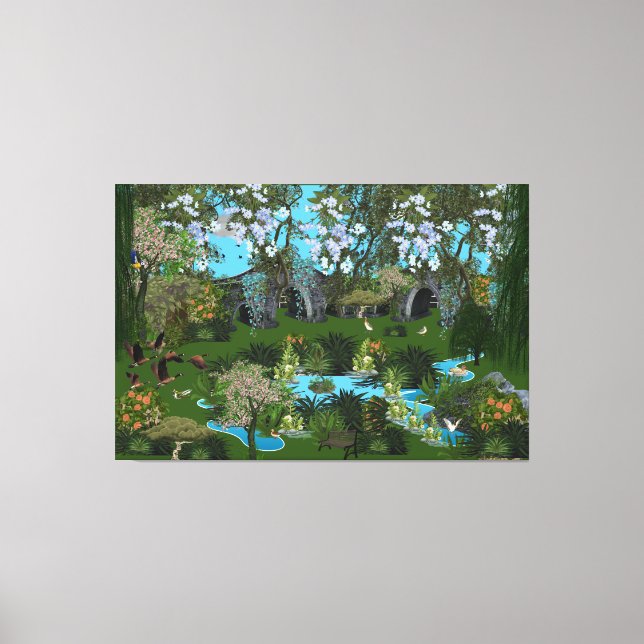 Nature Scene Canvas print (Front)