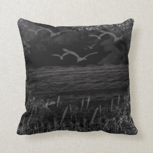 Nature Scene Grade A Cotton Throw Pillow 16x16